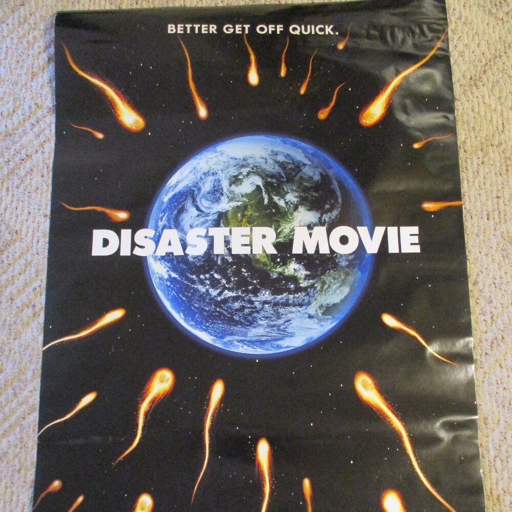 2008 Lionsgate 'Disaster Movie' Parody Film Theatrical Movie Promo Poster